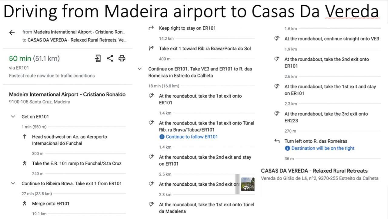 Estreito Da Calheta Casas Da Vereda מראה חיצוני תמונה