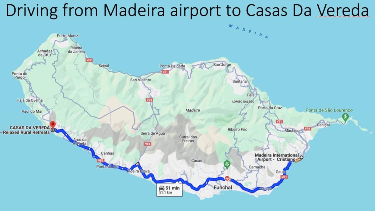 Estreito Da Calheta Casas Da Vereda מראה חיצוני תמונה